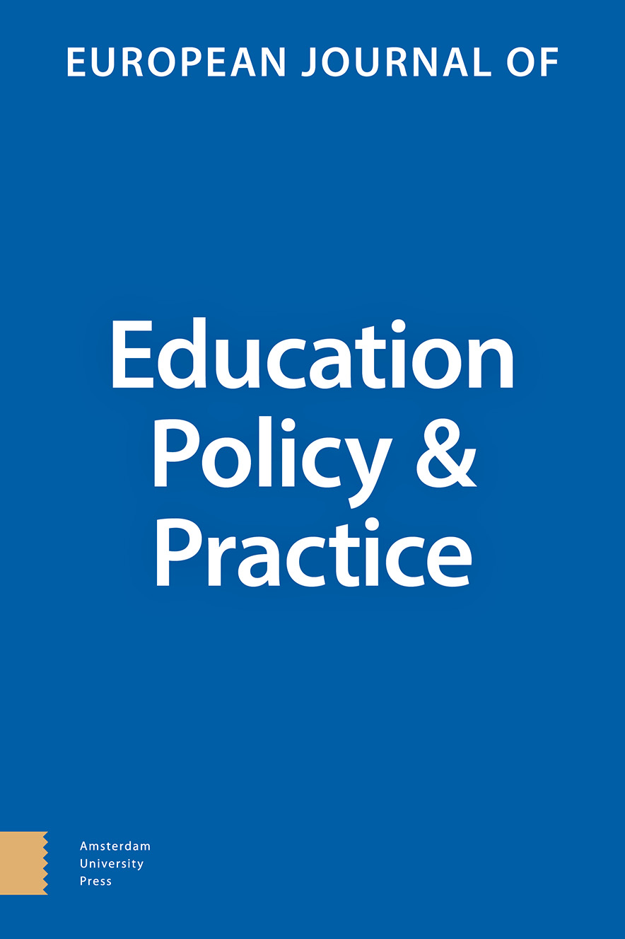 European Journal of Education Policy and Practice European Journal of Education Policy and Practice