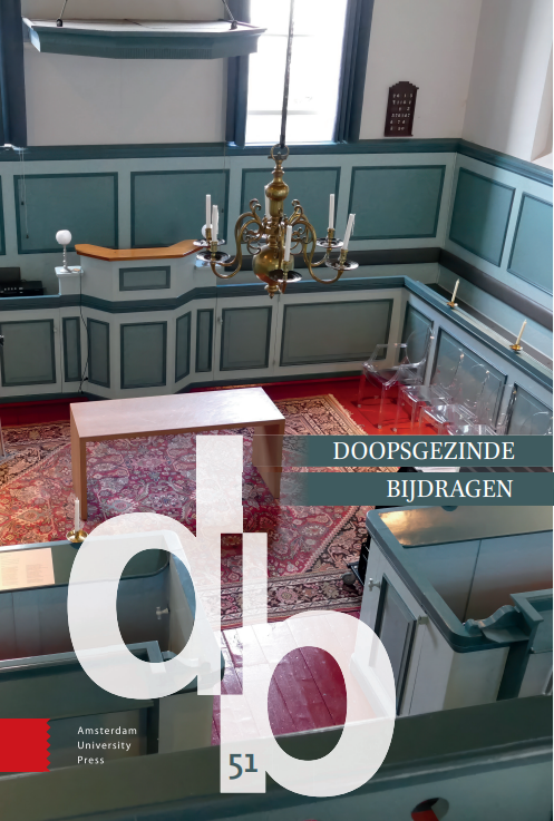 Doopsgezinde Bijdragen Doopsgezinde Bijdragen